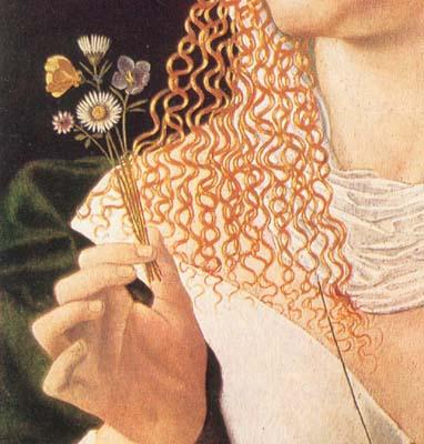 BARTOLOMEO VENETO Alleged portrait of Lucrezia Borgia Germany oil painting art
